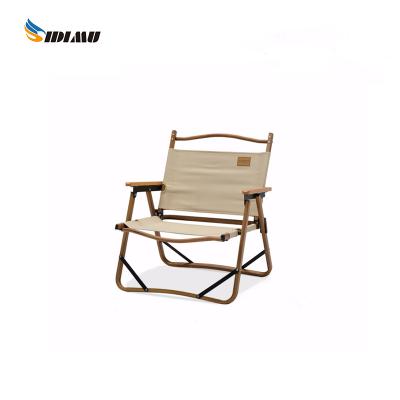 China Beech+Portable Outdoor Lightweight Luxury Chair Camping Aluminum Alloy Folding Chair Lightweight Fishing Chair for sale