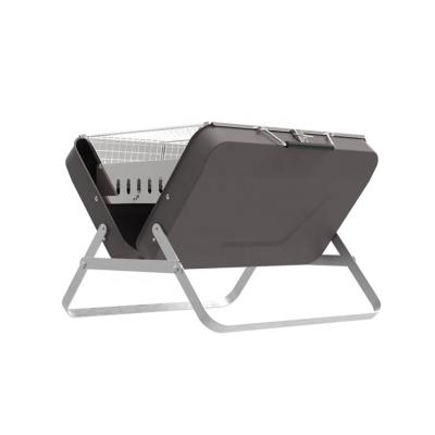 China Easy To Carry Outdoor Towel Grill 5People Portable Box Shaped Barbecue Grill Above for sale