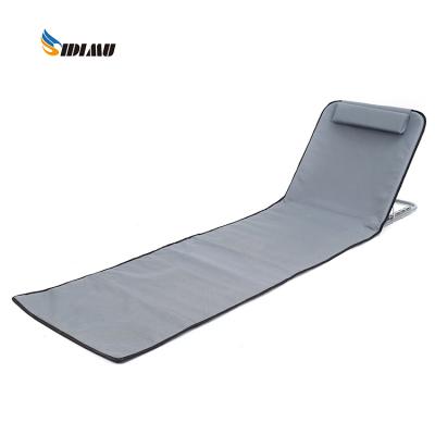 China Large Padded Outdoor Oxford Backrest Furniture Portable Foldable Sand Free Beach Mat Padded Outdoor Mat With Backrest for sale