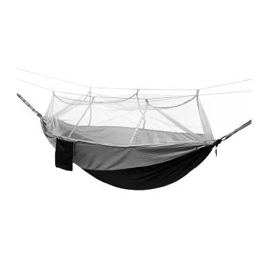 China Wholesale Easy Outdoor Double Hammock With Mosquito Insect Netting For Camping 1-2 Person for sale