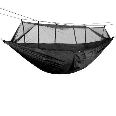 China Anti-tear Parachute Fabric Hammock Easy Indoor Outdoor Swing With Mosquito Net for sale