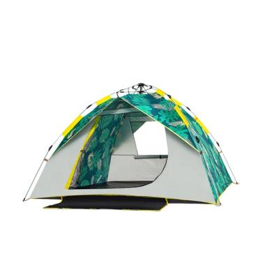 China Extended Type Tent Rain Proof Sunscreen Double Outdoor Indoor Camping Tent Fully Automatic for sale