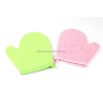 China Body loofah bath mitt - wash mitt for sale