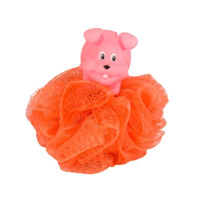 China Best Body Design PE Mesh Soft Shower Breath Cute Animal Bath Blast for sale