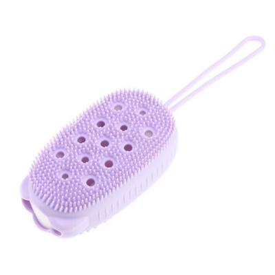 China New Style Silicone Bath Brush Foaming Blister Tool for sale