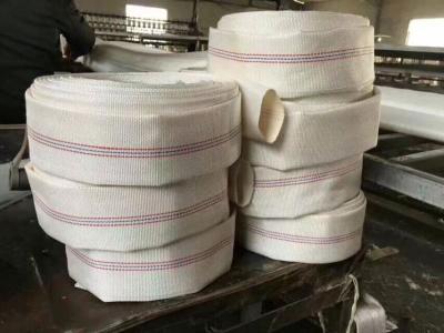 China pvc/pu/rubber 4 inch fire hose cotton canvas, fire fighting hose for sale