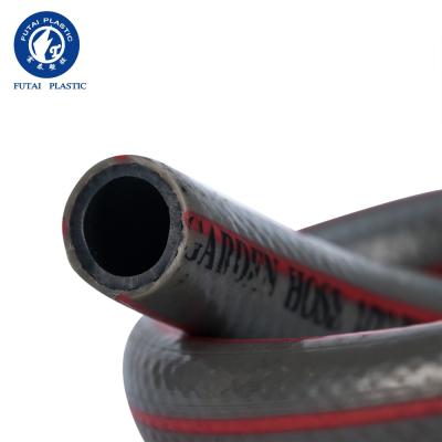 China Feature: 100 Meters 50 Ft Garden Water Tubing PVC Fiber Flexible Anti Kink Deep Well Flexible Hose for sale