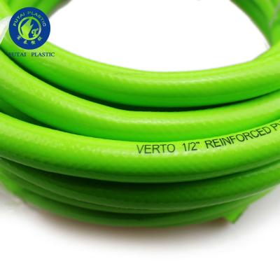 China Conveying Water 1/2 Inch Custom PVC Light Duty Garden Hose Flexible Irrigation Fiber Water Pipe for sale