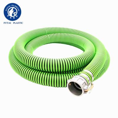 China Agricultural Reinforced Soft Suction Tube 3 Inch PVC Water Pump Wear Resistant Flexible Spiral Suction Hose for sale