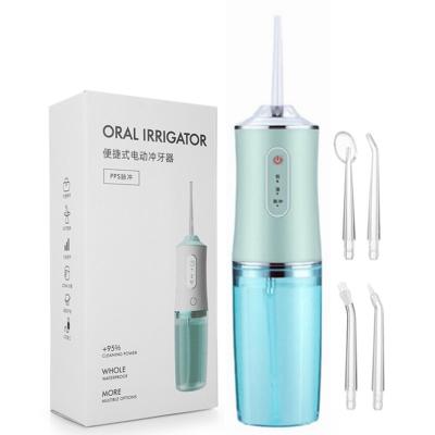 China High Quality Wireless Electronic Waterproof Oral Dental Water Flosser Household Waterpick Irrigator Oral Irigator for sale