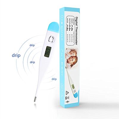 China Digital Home Use Temperature Instrument Infant Hard Head Digital Thermometer for Kids and Adults Baby Digital Ear Thermometers for sale