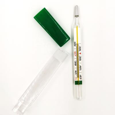 China Manufacturer Wholesale Glass Material Mercury Medical Clinical MOUTH Free Thermometer for sale