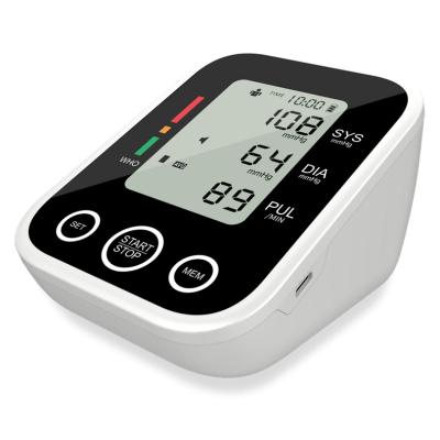 China Home Self Test Digital Medical Automatic Blood Pressure Monitor With Three Color Screen For Check Blood Pressure for sale