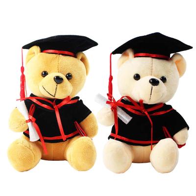 China Custom Handmade Stuffed Soft Baby Quilt Graduation Teddy Bear for sale