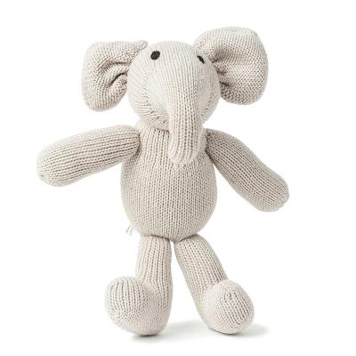 China Baby Quilt Custom Knitted Mini Medium Large Elephant Plush Toy for sale