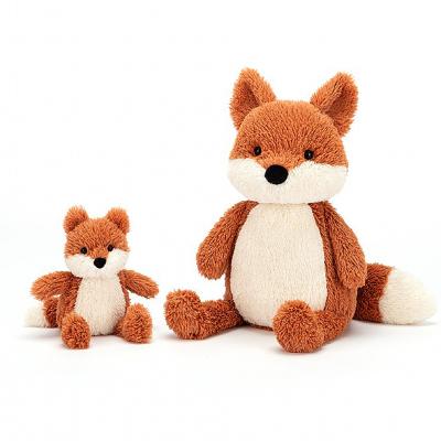 China Baby Quilt Gifts Customized Cute Plush Stuffed Fox Toys for sale