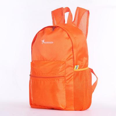 China Waterproof Polyester Foldable Traveling Outdoor Backpack for sale