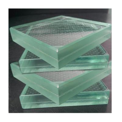 China Leisure Facilities Laminated Glass 8mm Laminated Glass Milky White Skylight Tempered Laminated Glass for sale