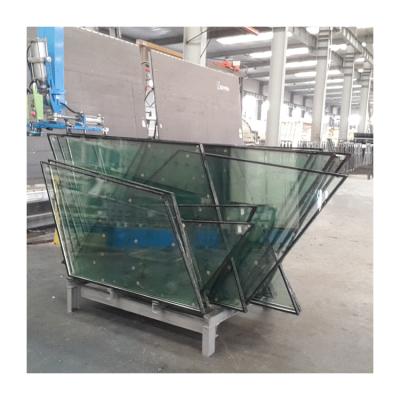 China HEWEI Contemporary Insulated Glass High Tech Thermochromic Dynamic Sun Shading Building Glass Insulated Glass for sale