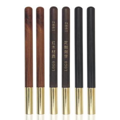 China office & School Pen Copllent Wooden Rosewood Ball Pen Promotion Engraved Logo for sale