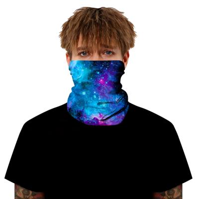 China Promotion New Products Starry Sky Digital Printing Fashion Outdoor Cooling Scarf for sale