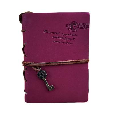 China Copllent 2022 Thick Leather Softcover PU Notebook Business Vintage for sale