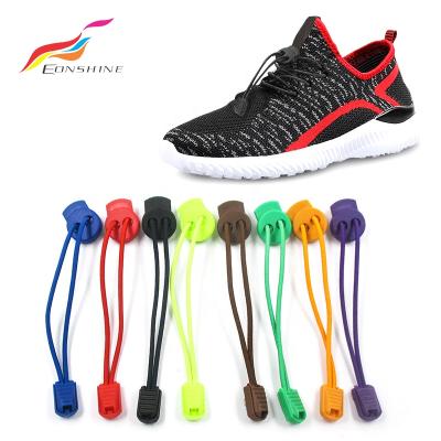 China Around the 2020 High Quality Custom Logo Lock Elastic Shoelace No Tie for sale