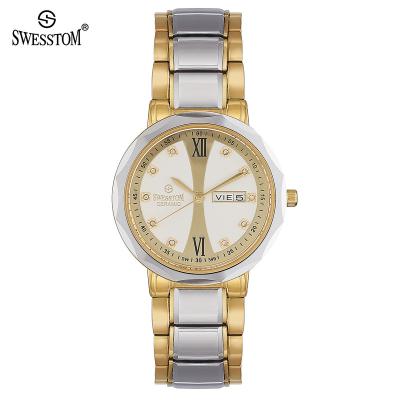 China Chinese day/date quality products sell own brand wholesale to watch ceramic watch for women for sale