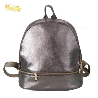 China New Youth Waterproof Backpack Lady Laser Leather Backpack Fashion Casual Lightweight Backpack for sale