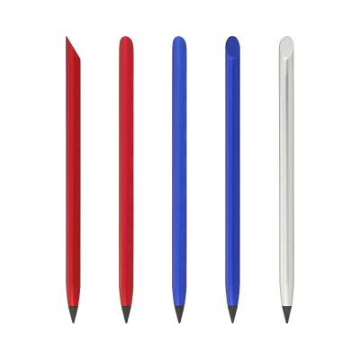 China Non-ink creative pen metal gift design durable permanent pencil, non-ink pen, easy to erase pen for sale