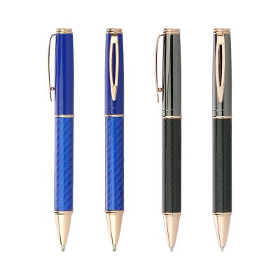 China Professional Executive Roller Pen With Custom Logo 2021 VIP Promotional Pen Carbon Fiber Business Office for sale