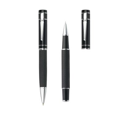 China office & Leather Pen Cover Edge School Pen Executive Type Metal Pen Dye Writing Pen for sale