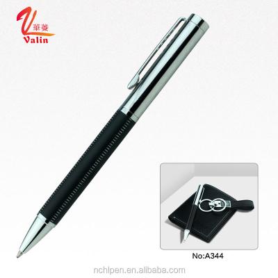 China Hot Selling Gift Metal Pen Gift Sets With Wallet Key Chain Box for sale