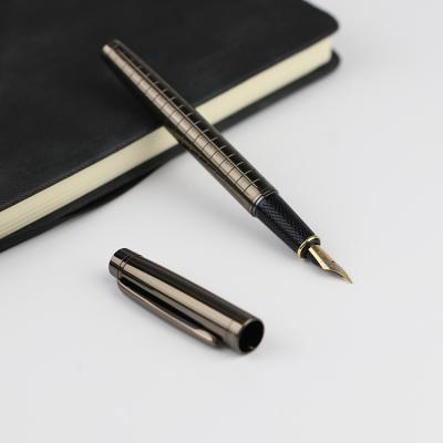 China office & School Pen Corporate Gift Gunmetal Fountain Pen Luxury Ink for sale