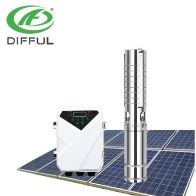 China Solar Powered Irrigation And Agriculture Water Deep Well Pump System For Agriculture Irrigation Pumps for sale