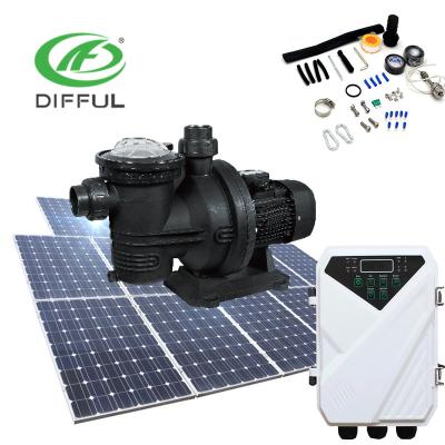 China High Efficiency 2hp Water Pump Solar Agriculture Solar Pump Water Pump For Swimming Pools for sale