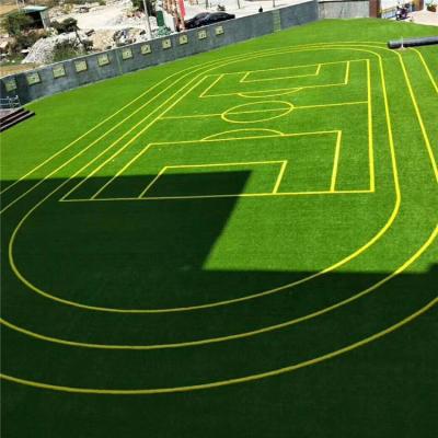 China Popular Soccer Field UNI Free Samples Artificial Grass Football For Outdoor Soccer Court Flooring for sale