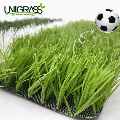 China High Quality Soccer Field UNI 40mm-60mm Artificial Grass For Soccer Football Project for sale