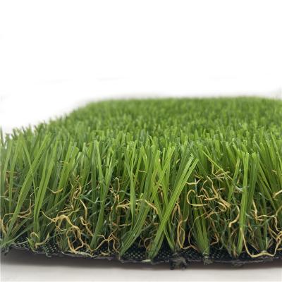 China Garden Deocration UNI 40mm Carpet Grass Bottom Outdoor Synthetic Grass For School Play Ground Garden Artificial Grass for sale