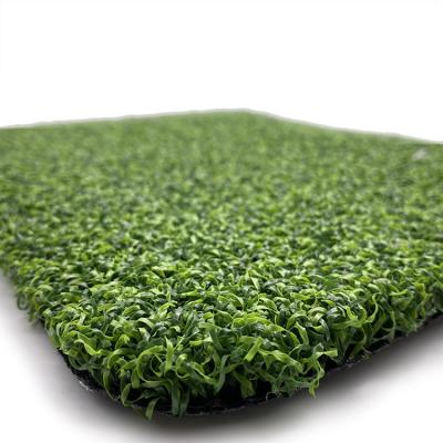 China PE UNI 15mm Weather Stability Green Artificial Grass For Hockey Field And Golf Court for sale