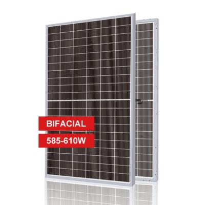 China Photovoltaic Watts 590w Monoperc Solar Panels 210mmx210mm Znshine 590w Solar Panels 600w 585w 595w Painel Placa for sale