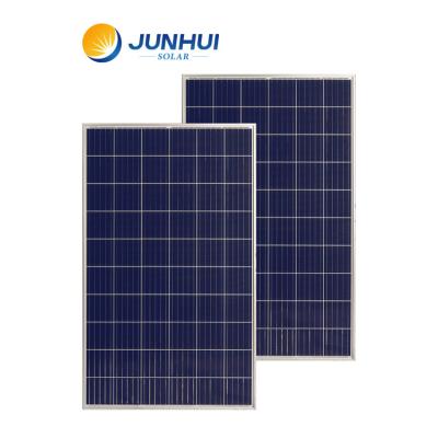 China High Efficiency Polycrystalline PV Module Poly Painel 275w Solar Panels Polycrystalline Silicon Solar Panel 275 Watt Solar WP 158.75mmx158.75mm for sale