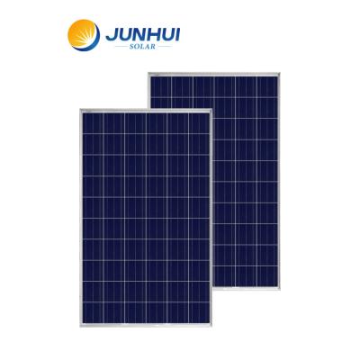 China Solar Plate 250w 250 used Solar Panels Roof Solar Panel House Polycrystalline 260w watt 158.75mmx158.75mm for sale