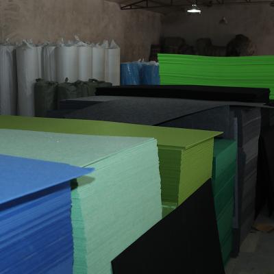 China Customizable Color Antistatic 5mm Thick Polyester Felt Fabric Rolls Press for sale