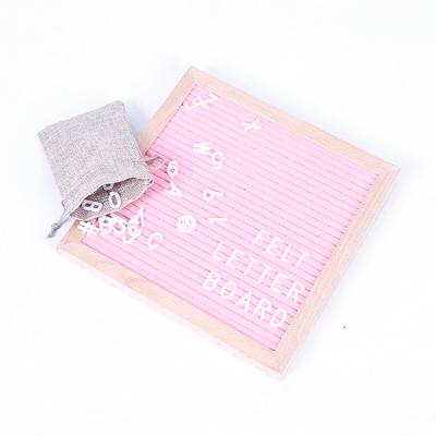 China Hebei Movable Changeable Products Felt Letter Board With Plastic Letters for sale