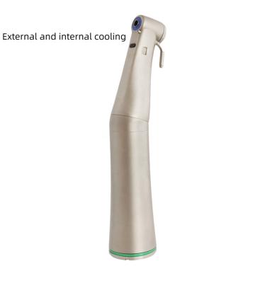 China Best Inner Water Spray 20:1 Contra Angel Low Speed Dental Reduction Implant Handpiece With LED for sale