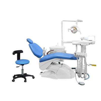 China Dental Chair Safety Electric Hospital Dentist Easy To Operate Dental Unit Chair for sale