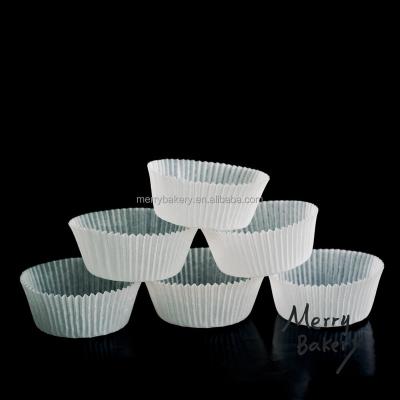 China FLUSHED Disposable WHITE GROUNDED CUP BAKE CUP -- BASE 2