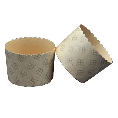 China Disposable PANETTONE COOKING PAPER CAKE MOLD/ROUND for sale