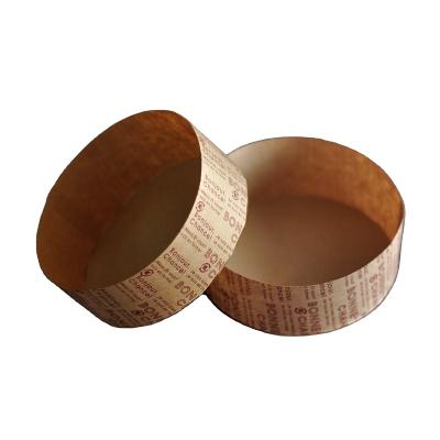 China 110mm Disposable Panettone Paper Baking Pan 40mm Diameter X High for sale